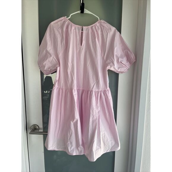 Hill House Pink Francesca Smock top Oversized NEW - Picture 7 of 7